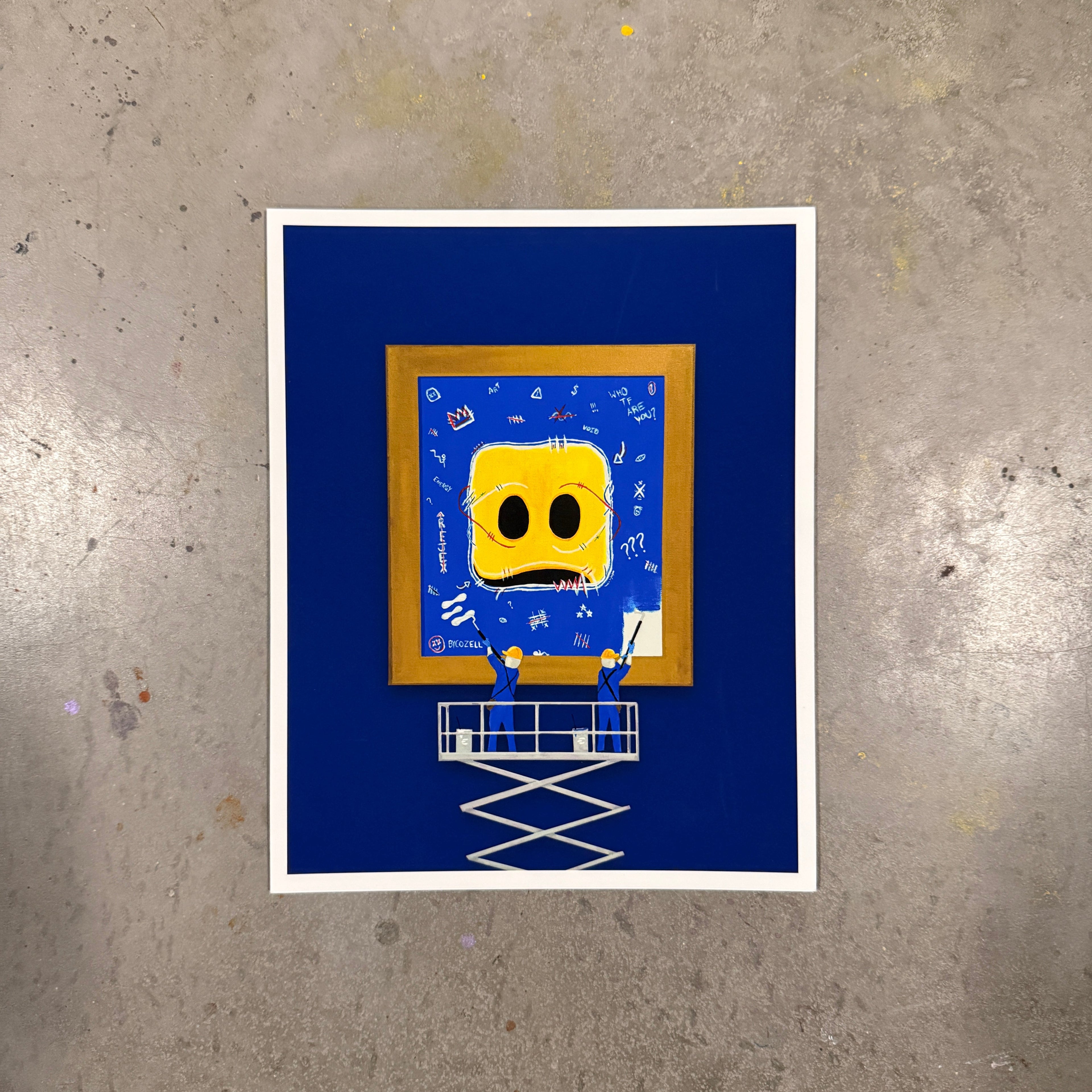 "STILL WORKING" - After Hours Edition Print (8 × 10 inches)