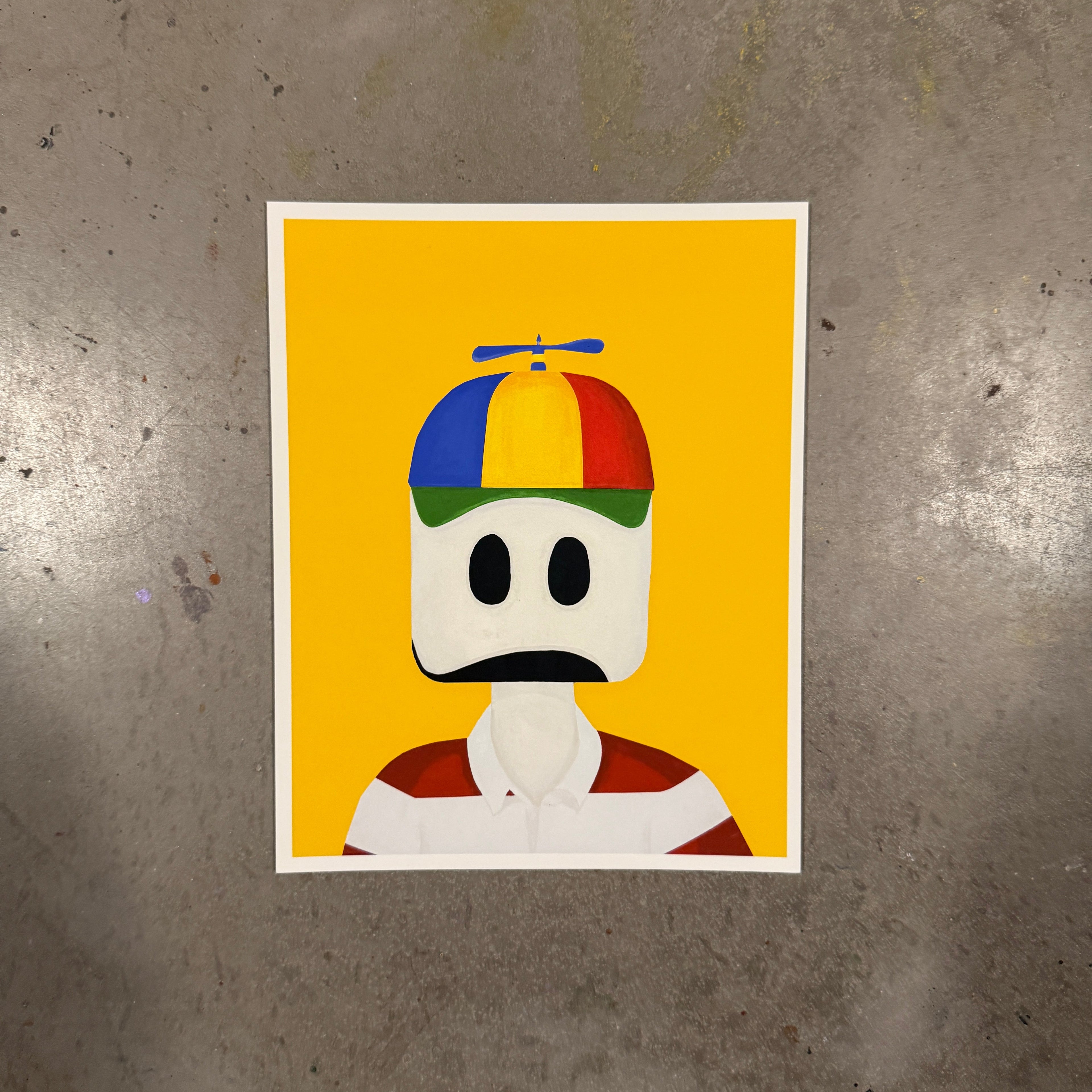 "CHILD'S PLAY - Golden Edition Print (8 × 10 inches)