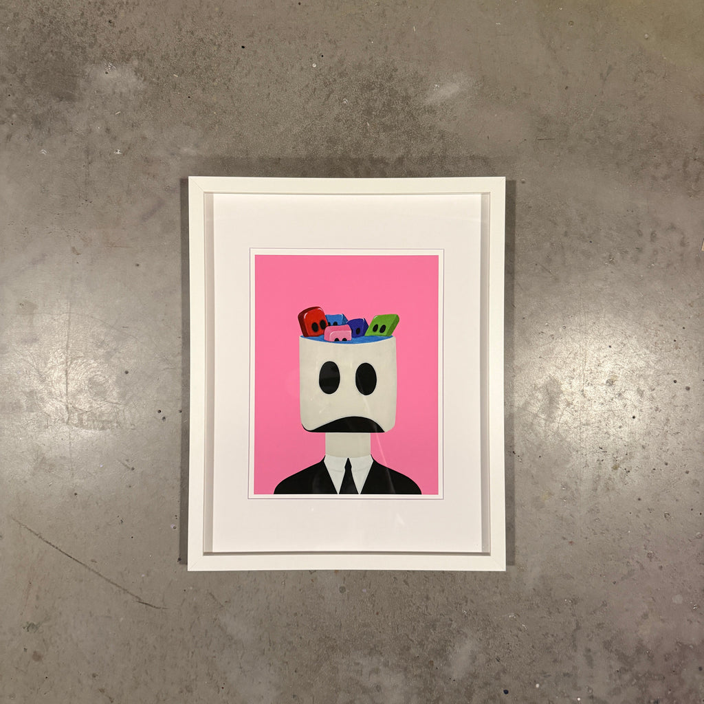 "OPEN MINDED" - Pink Noise Edition Print (11 x 14 inches)