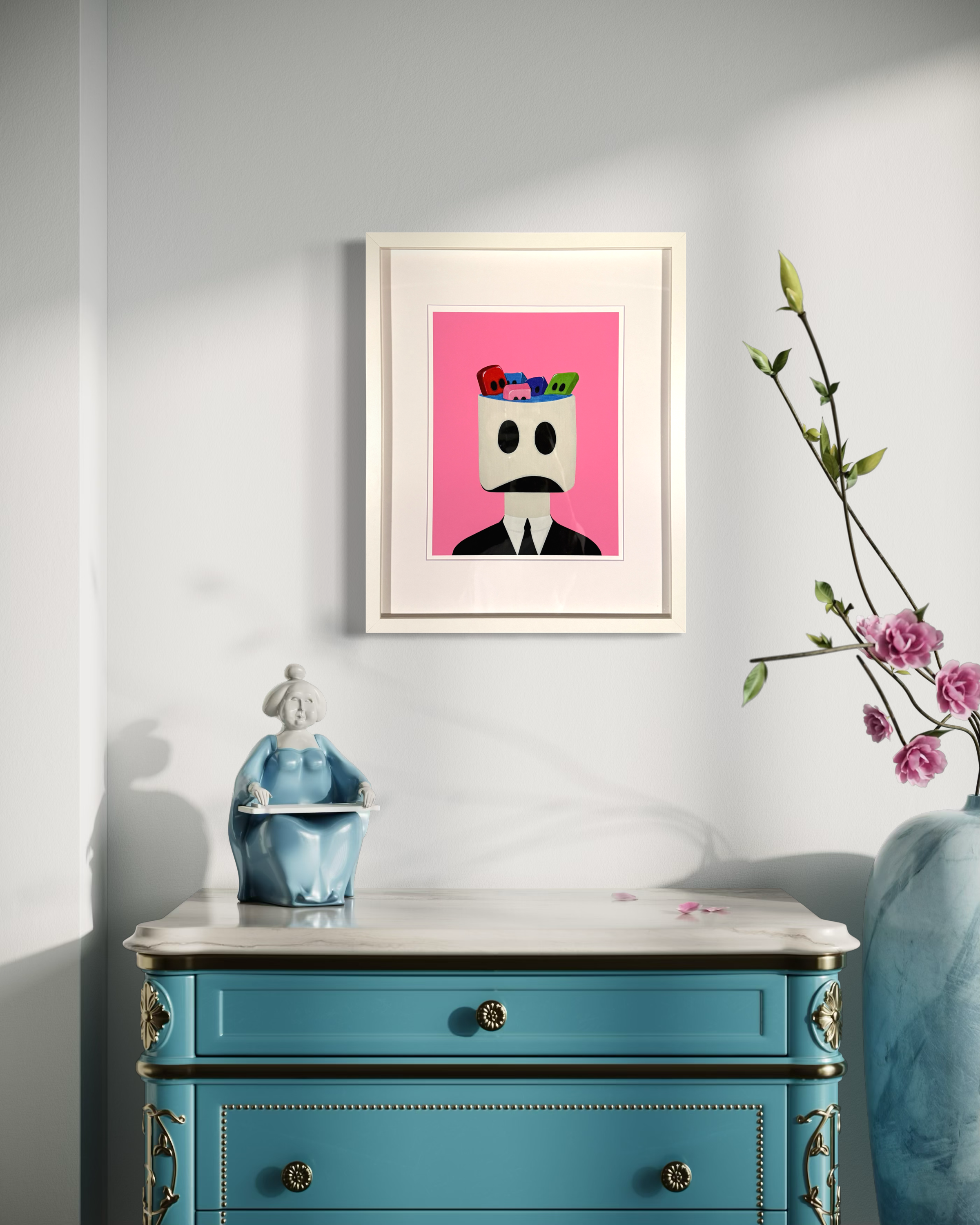 "OPEN MINDED" - Pink Noise Edition Print (11 x 14 inches)