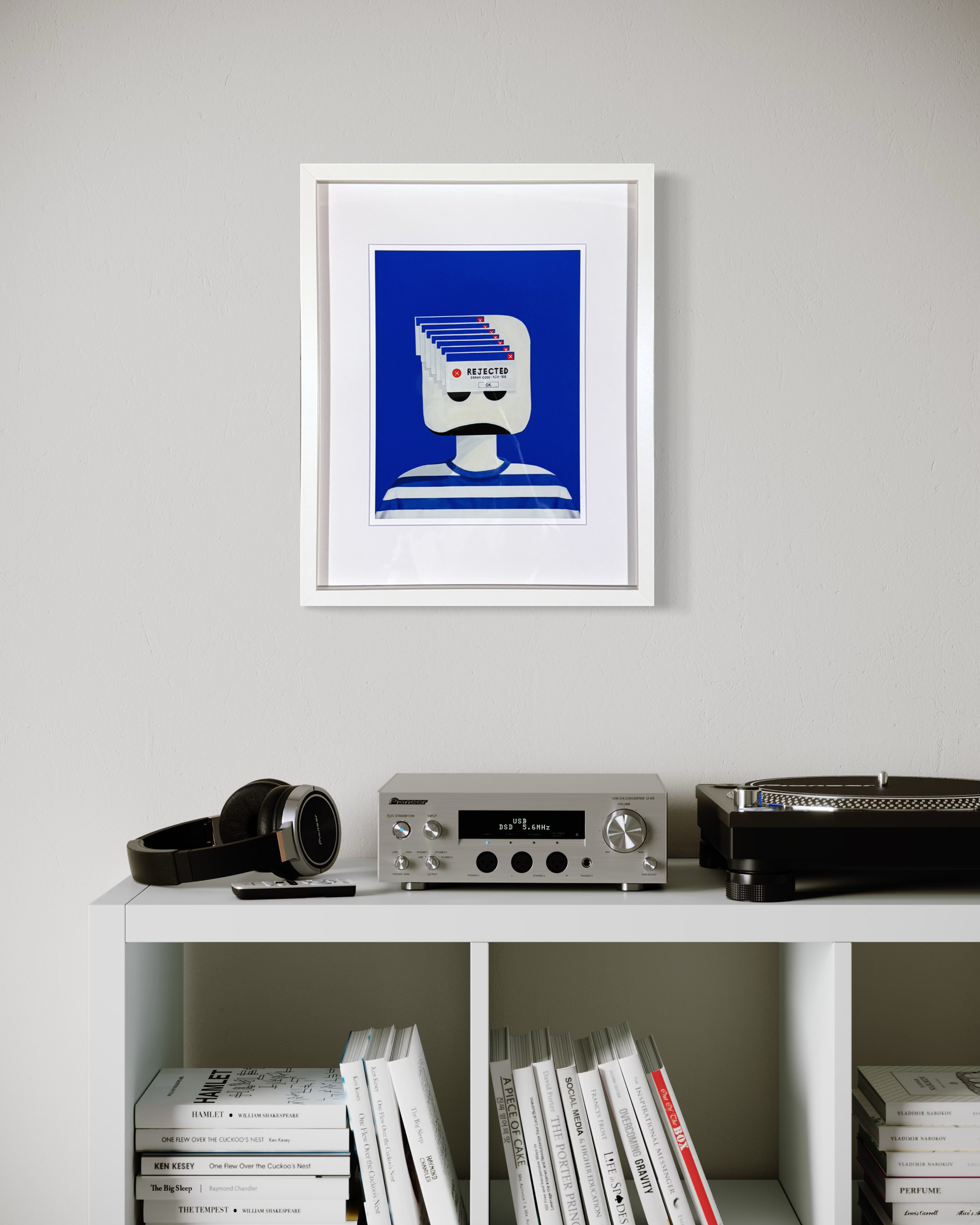 "ERROR-REJEX" - Code Blue Edition Print