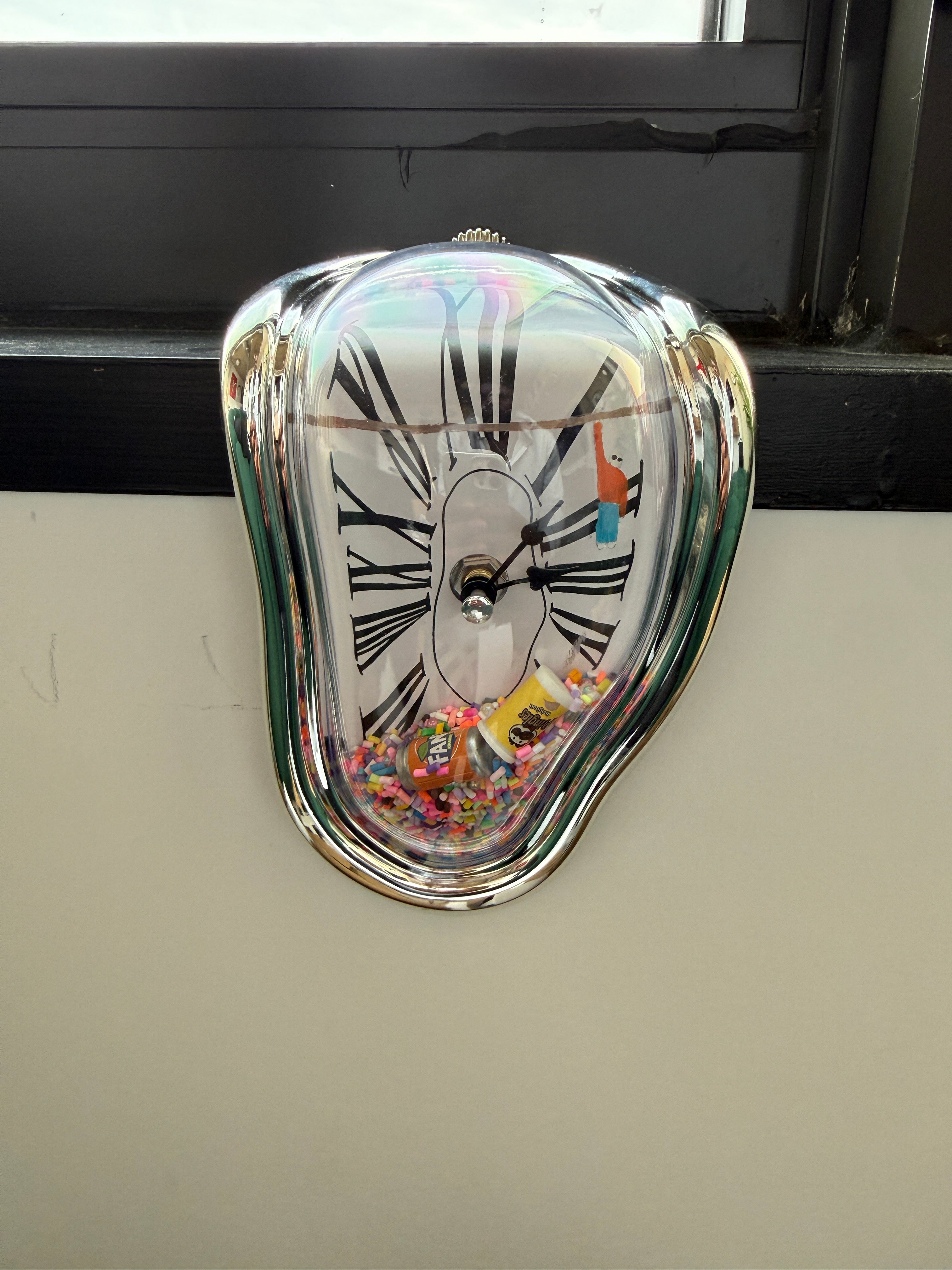 Surreal Art Clock