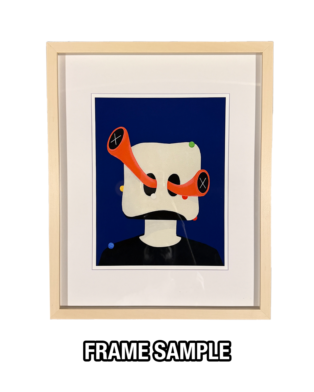 "ERROR-REJEX" - Code Blue Edition Print