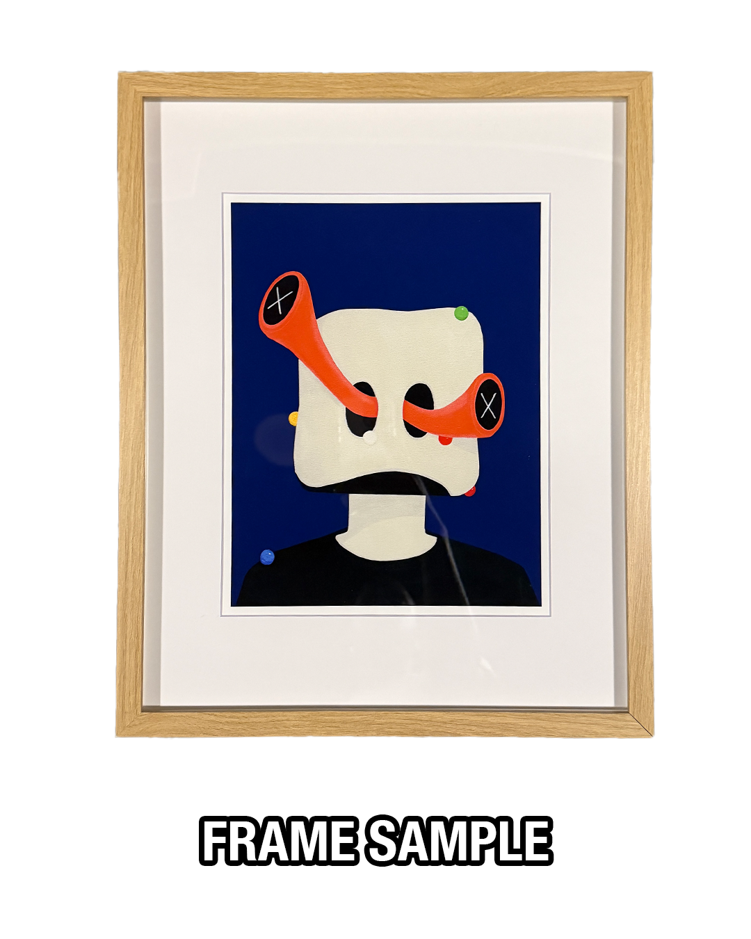 "ERROR-REJEX" - Code Blue Edition Print